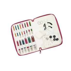 Knitpro - Dreamz Grande - S�t med 14 par udskiftelig rundpinde (200634)