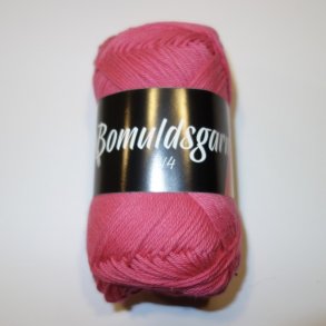 Bomuld 8/4 Fv. 49 Super Pink - PAKKE MED 10 NGLER
