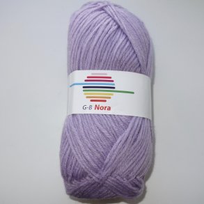 G-B Nora Acrylgarn. Fv. 08 Lys Lilla