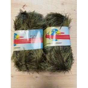 Pelsgarn Soleil. Fv. 170 - Mrk Grn