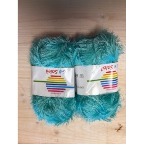 Pelsgarn Soleil Farve 506 Mrk Mint