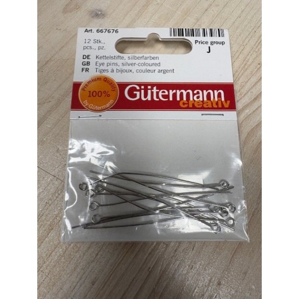 Gtermann - Ketlenle Slvfarvet 12 stk (667676)