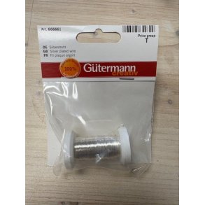 G�termann - S�lvtr�d 0,25 mm 50m (666661)