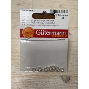 Gtermann - Fjederringe & Ring forslvet (685976)