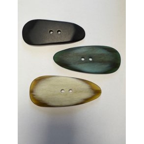 Prydknap Stor i h�rd poly 10 Cm