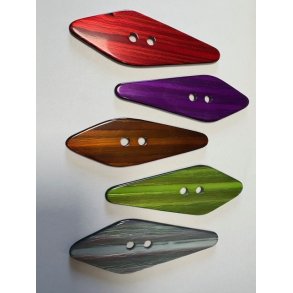 Prydknap Stor i h�rd poly 11,8 Cm