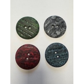 Prydknap Stor i h�rd poly 5,7 Cm Rund