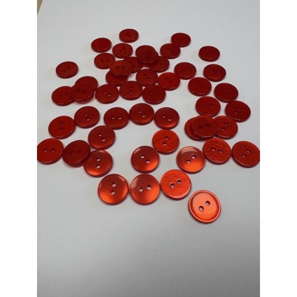Plastknap Rd 15mm 50 stk (Restsalg)