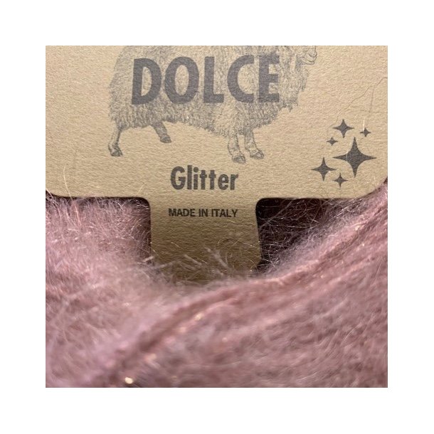 Dolce - Kid Mohair Glitter Farve 337 Old Pink