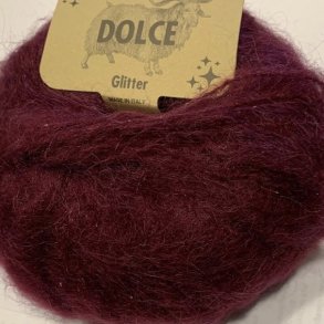 Dolce - Kid Mohair Glitter Farve  361 Vinrd