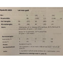 Let men godt - Cewec - Enkeltopskrift 4403