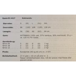 Katmandu - Cewec - Enkeltopskrift nr 4417