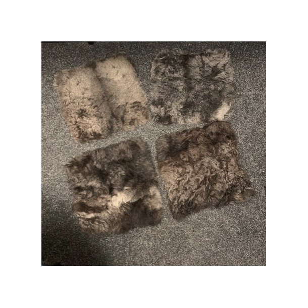 Sdehynde Brun/Gr 40 x 40 cm. Islandsk Freskind KORTHRET 4 stk