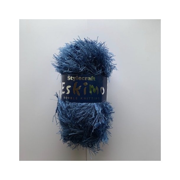 Pelsgarn Eskimo. Fv. 999 Mrk Denim