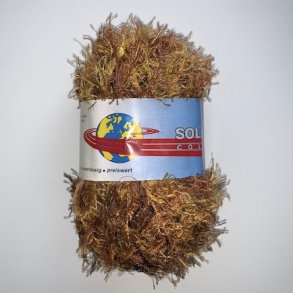 Pelsgarn Soleil Color - Fv. 304 Guld Multi