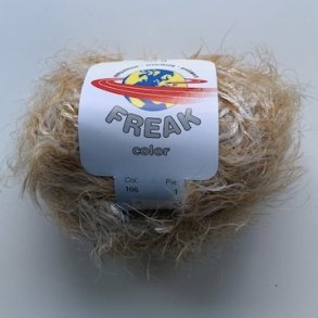 Freak Pelsgarn fra G-B. Fv. 106 Camel Multi