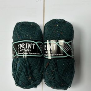 GB - Sprint Tweed Strmpegarn Fv. 4110 Grn