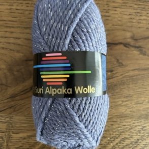 G-B Suri Alpakka Glimmer Fv. 02 Lavendel