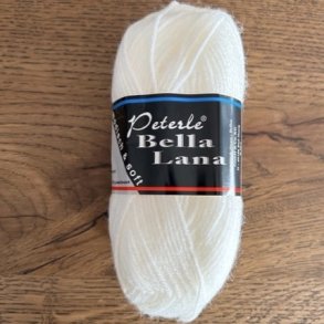 Peterle - Bella Lana Fv. 03 Hvid