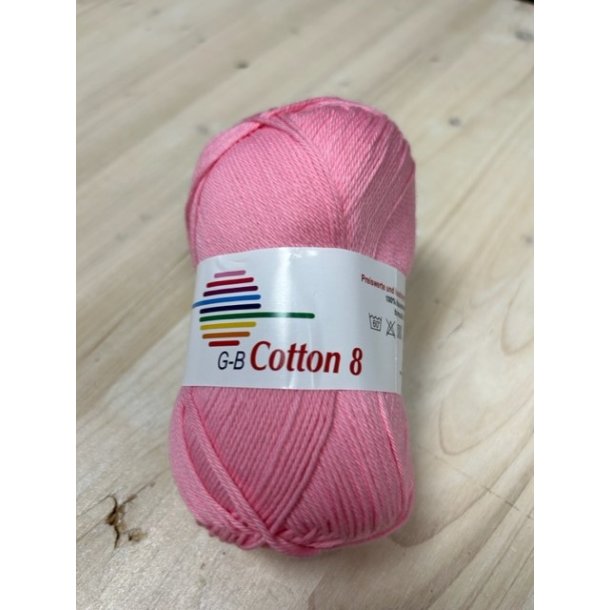 G-B Cotton 8 Fv. 1490 Rosa