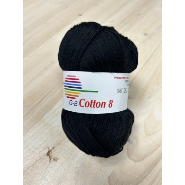 G-B Cotton 8 Fv. 1050 Sort