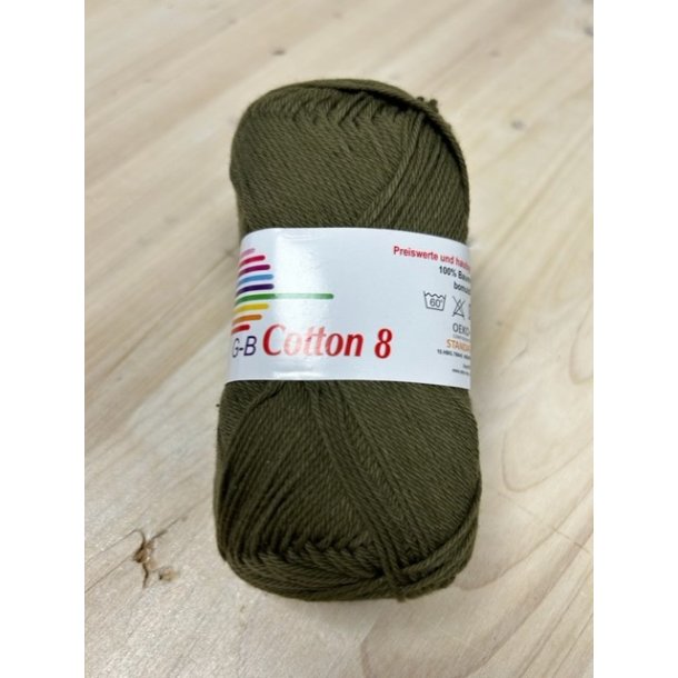 G-B Cotton 8 Fv. 1424 Oliven