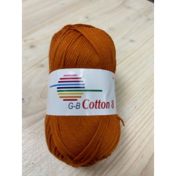 G-B Cotton 8 Fv. 1540 Rust