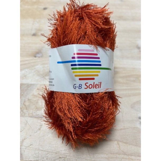 Pelsgarn Soleil Farve 160 Rust