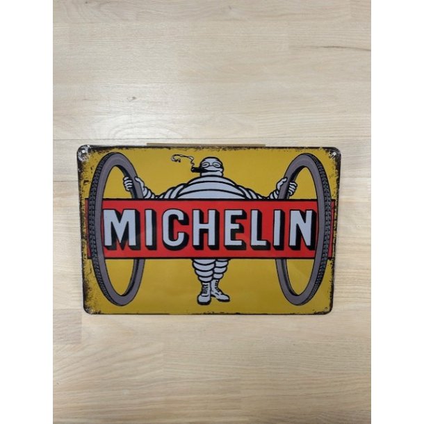 Metal Barskilt - Michelin... 20x30 Cm (B302)