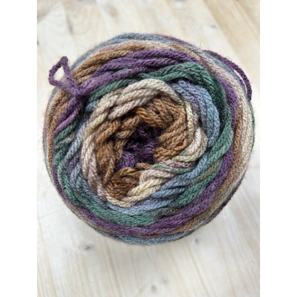 G-B Garn - Cake Pop Fv. 02 Lilla/Rust/Taupe