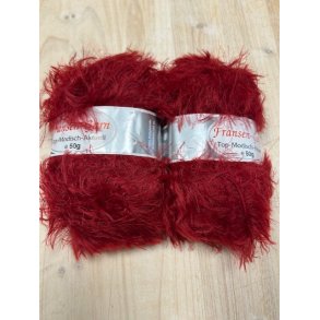 Fransen Pelsgarn fra G-B. Fv. 01 Blod Rd