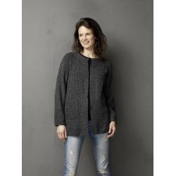 "Yak&agrave; godt" Cardigan i Tibet - Cewec - Enkeltopskrift nr 3802