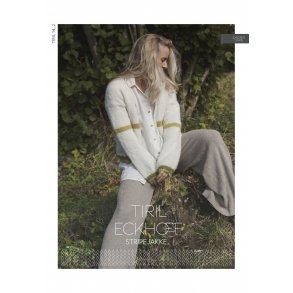 TIRIL 14_2 - TIRILJAKKE MED STRIPER - Enkeltopskrift 2