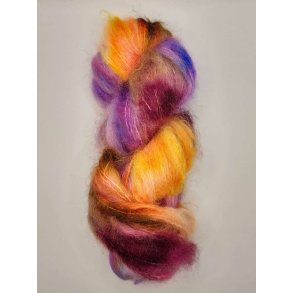 Handdyed - Tyk Mohair Fv. 115 Multi