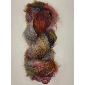 Handdyed - Tyk Mohair Fv. 141 Multi