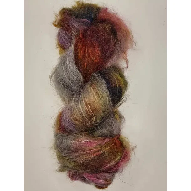 Handdyed - Tyk Mohair Fv. 141 Multi