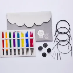 Knitpro - Trendz Udskiftelige Rundpindes�t Deluxe 3.50-8.00mm (50620)