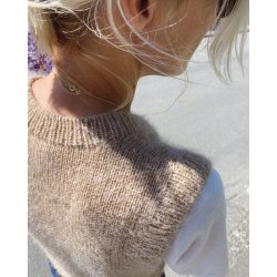 PetiteKnit - Stockholm Slipover V-Neck- Enkeltopskrift