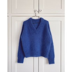 Petiteknit - Stockholm Sweater V-Neck - Enkeltopskrift