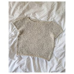 Petiteknit - Wave Tee - Enkeltopskrift