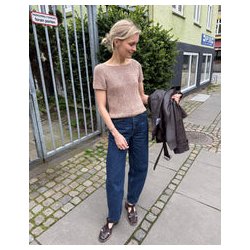 Petiteknit - Wave Tee - Enkeltopskrift