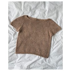 Petiteknit - Wave Tee - Enkeltopskrift