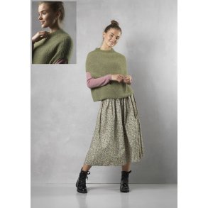 Poncho-Vest i Whisper - Cewec - Enkeltopskrift nr 5005