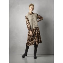 Vest m/ Knapper i Whisper &amp; Tibet - Cewec - Enkeltopskrift nr 5006