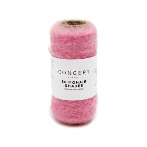 Katia Concept - 50 Mohair Shades Fv. 36 Bubble Gum