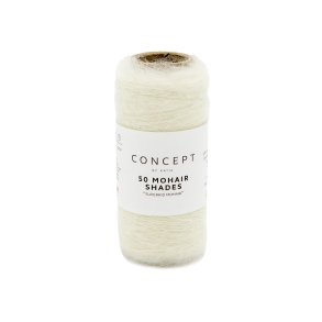 Katia Concept - 50 Mohair Shades Fv. 01 Ecru