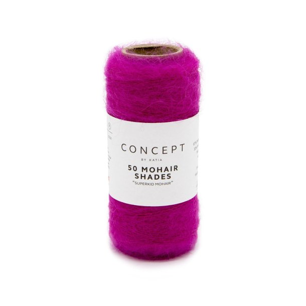 Katia Concept - 50 Mohair Shades Fv. 38 Fuchsiua