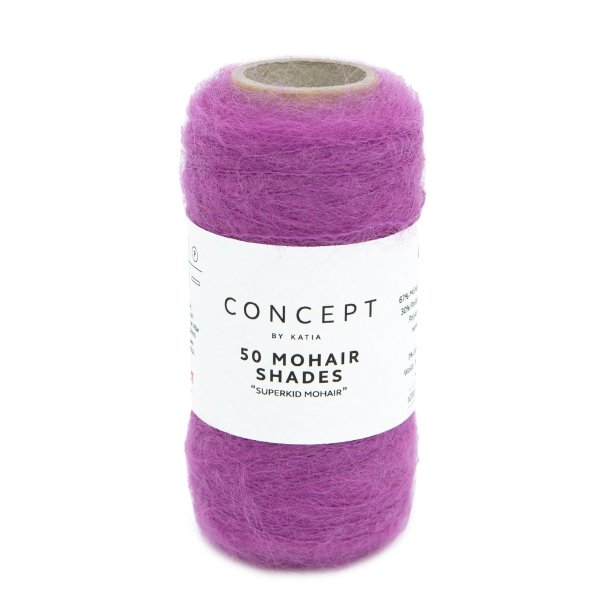 Katia Concept - 50 Mohair Shades Fv. 52 Heather Violet