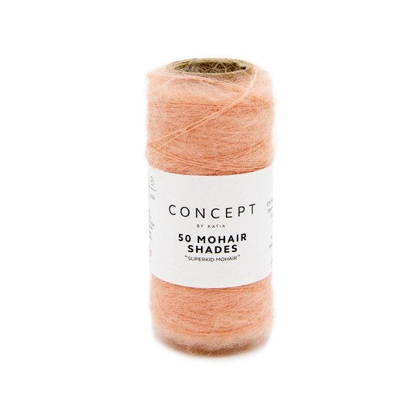 Katia Concept - 50 Mohair Shades Fv. 41 Salmon Orange