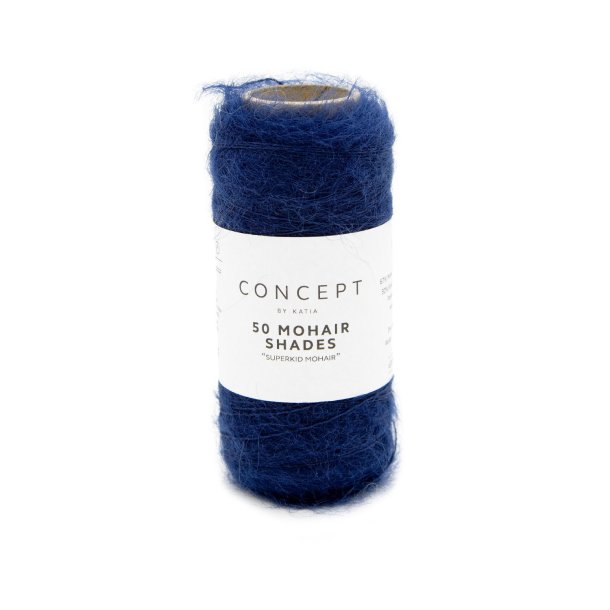 Katia Concept - 50 Mohair Shades Fv. 34 Dyb Mrk Bl